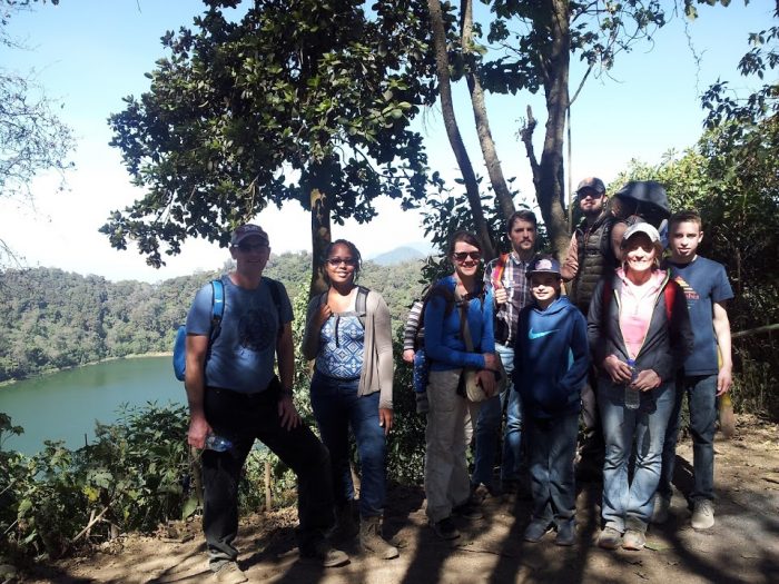 Mirador de la Laguna de Chicabal, Quetzaltenango, Guatemala.