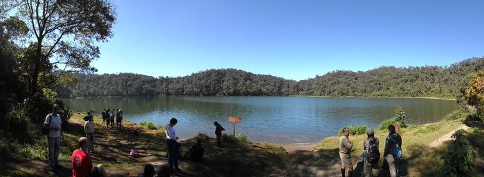 Vista panorámica de la Laguna de Chicabal, Quetzaltenango.